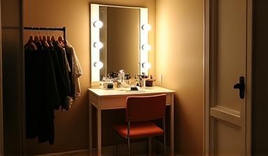 Dressing room aménagé